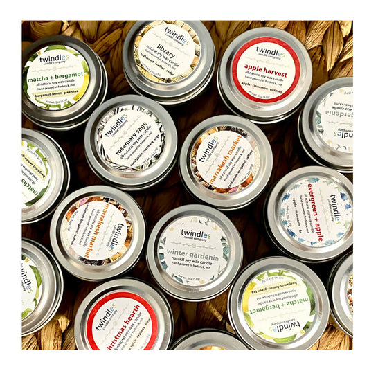 2 oz. Soy Wax Travel Tin Candle