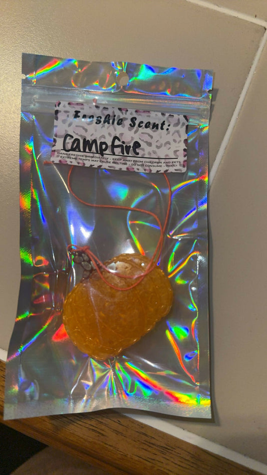 mini pumpkin campfire