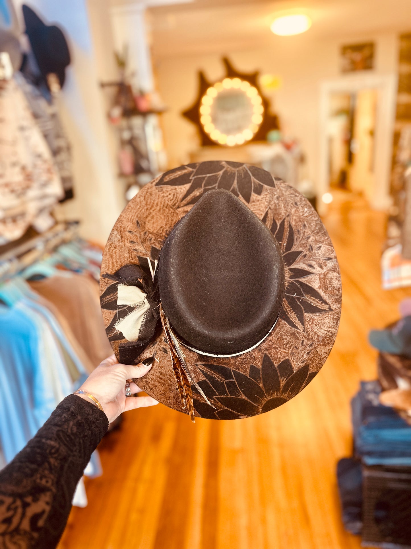 The All Around Florals Fedora