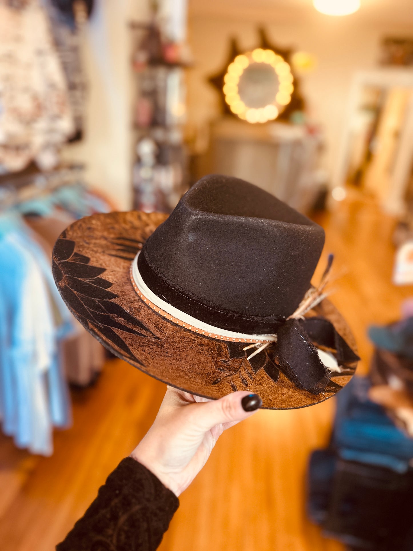 The All Around Florals Fedora