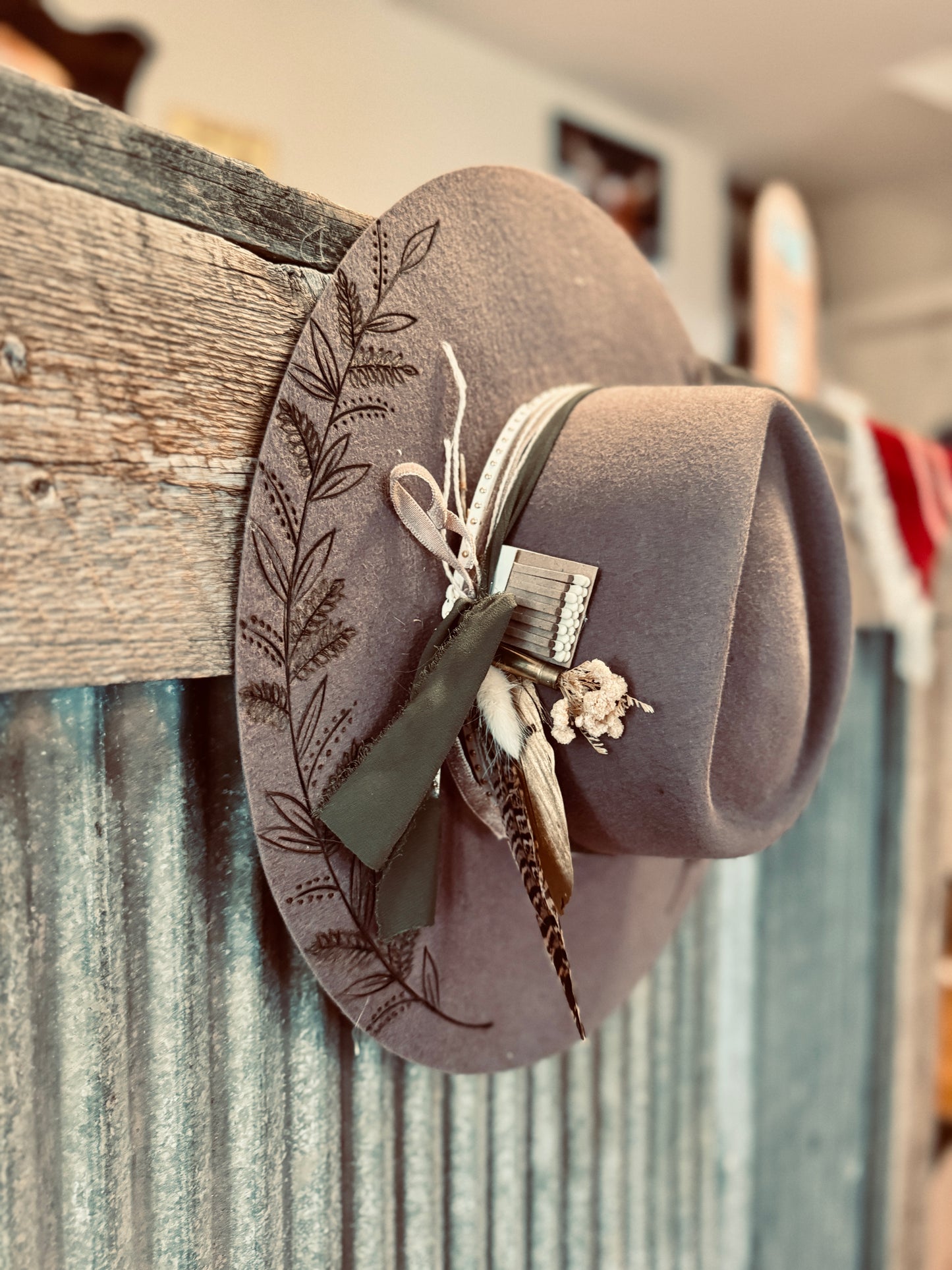 Green Vine Fedora