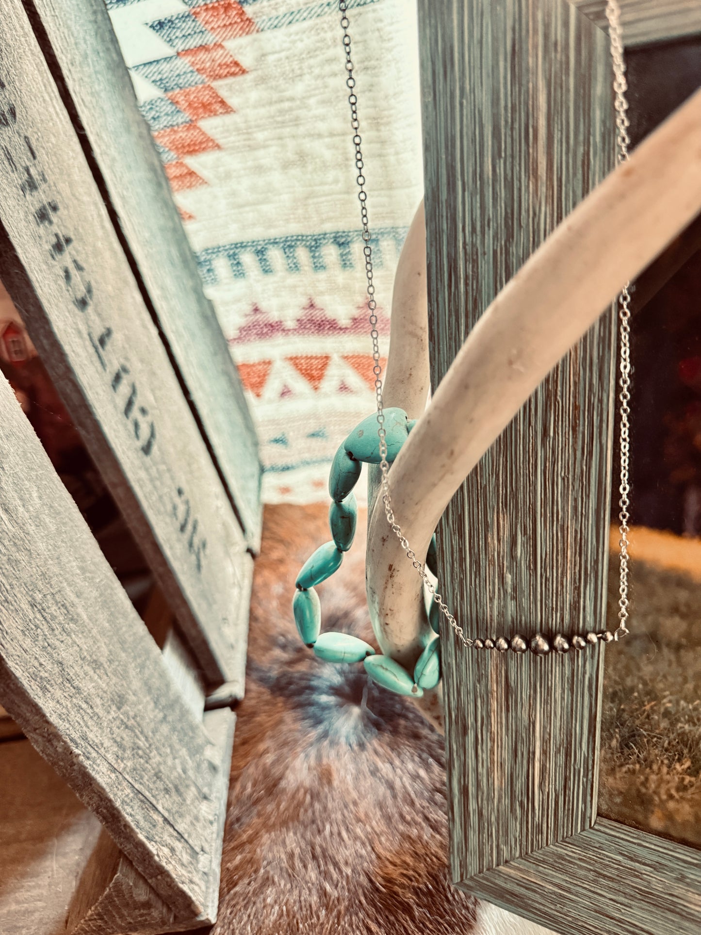 Turquoise Trailer Exclusive Bar Necklaces