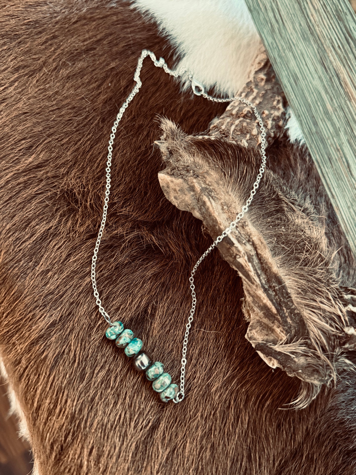 Turquoise Trailer Exclusive Bar Necklaces