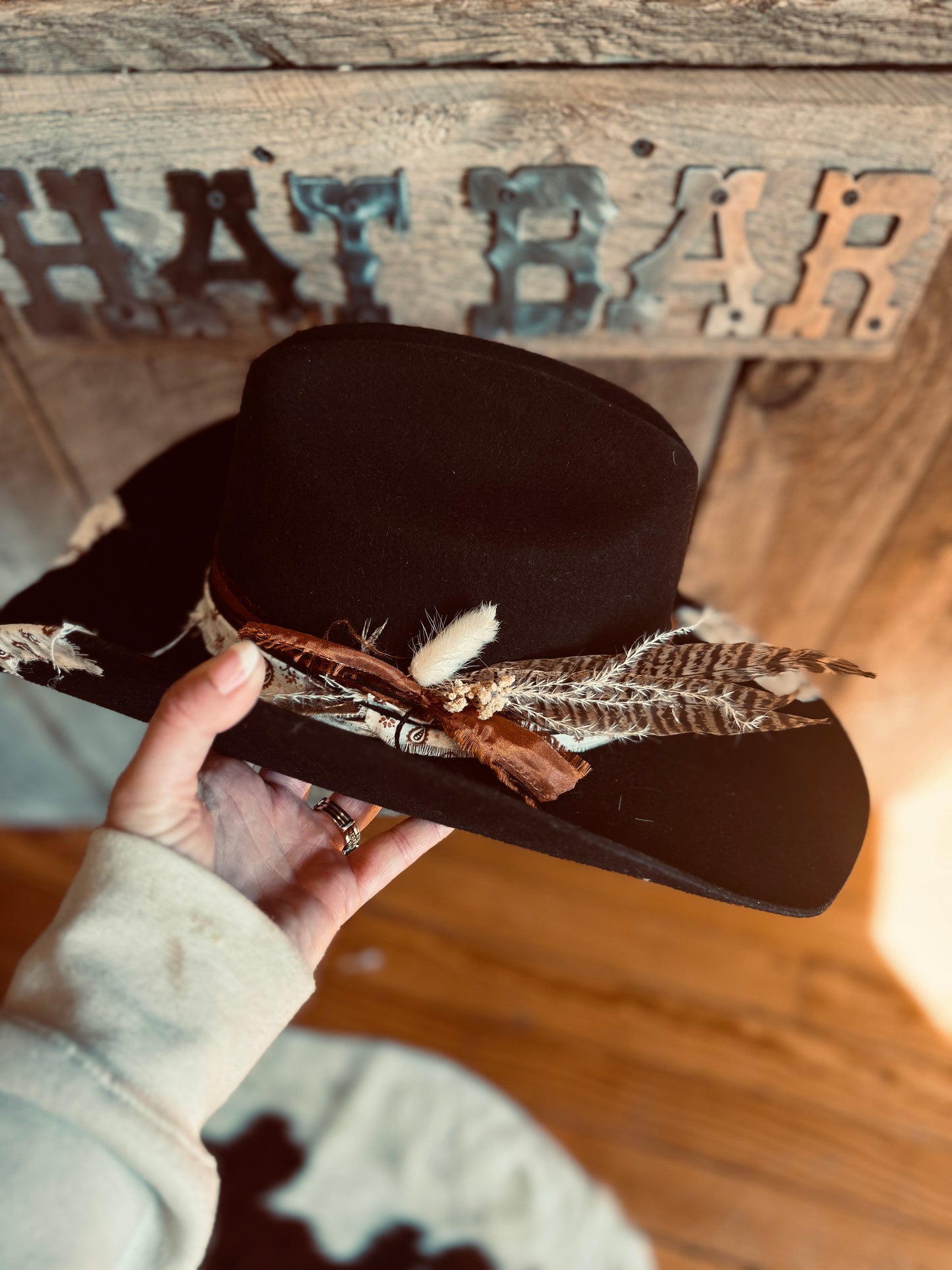 Punchy Paisley Cowboy Hat