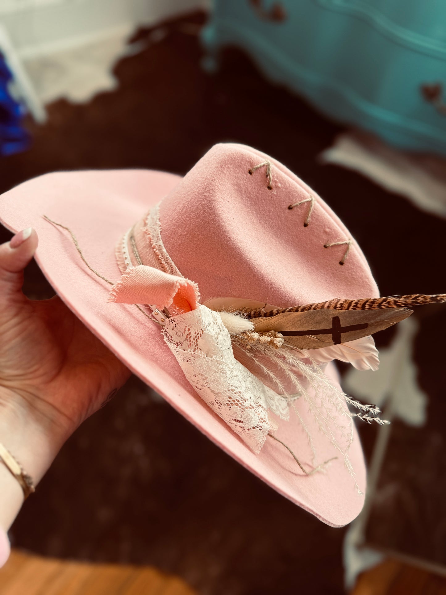 Make Heaven Crowded Cowboy Hat