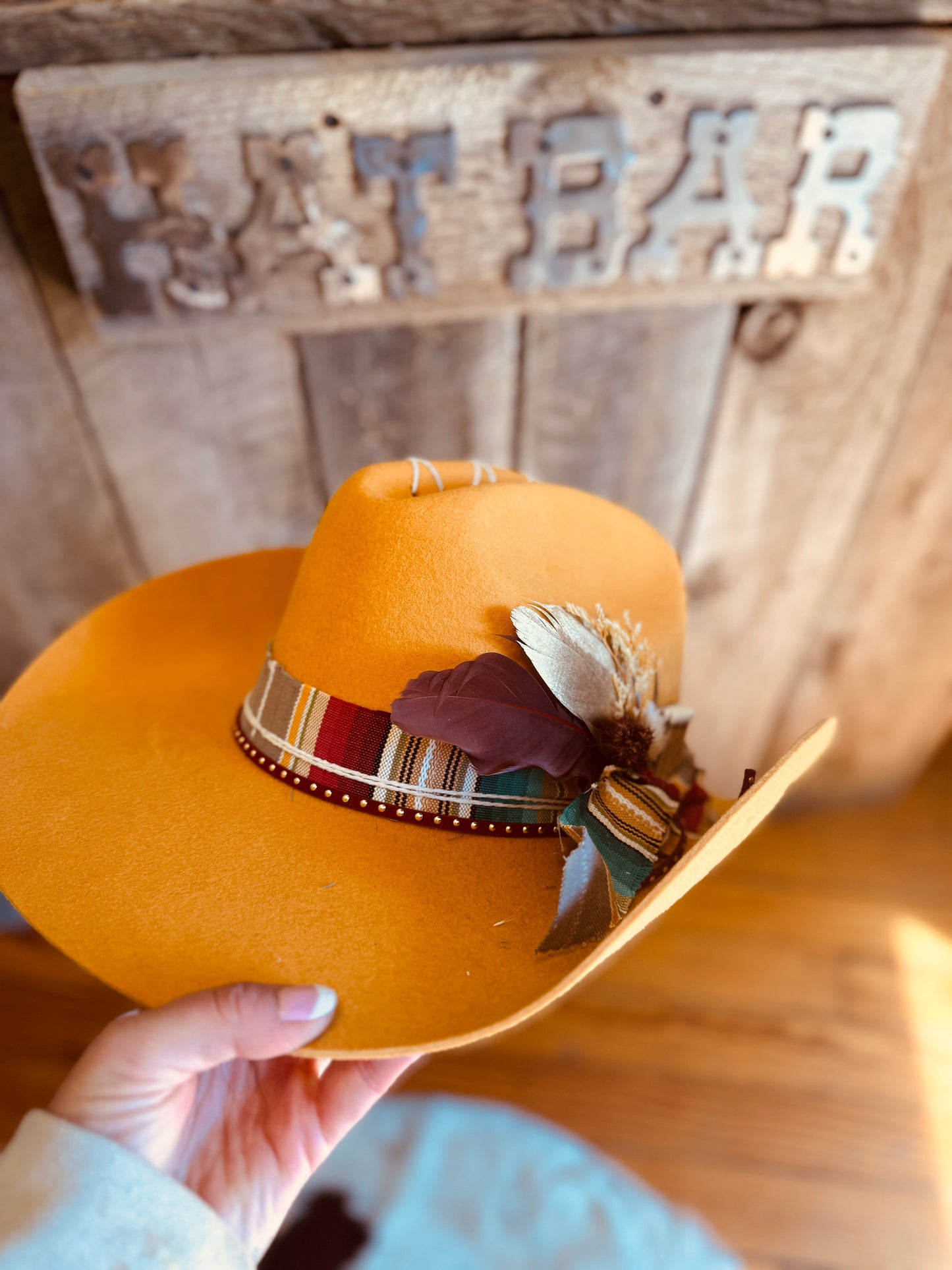 Bumblebee Cowboy Hat
