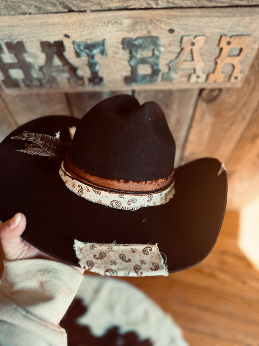 Punchy Paisley Cowboy Hat