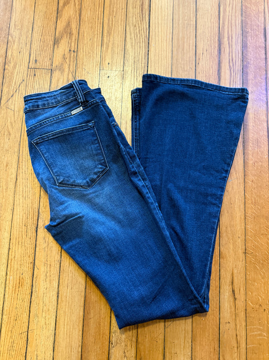 Kancan Dark Wash Flares SIZE 5/26