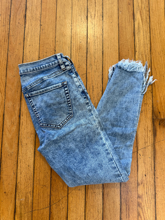 Free People Size 27 Fringe Skinnies