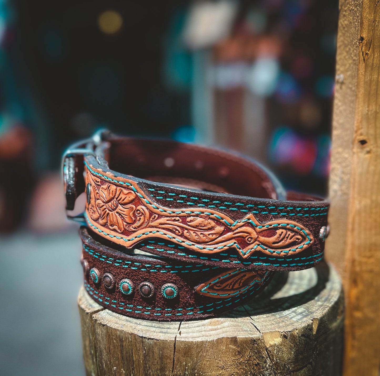 Chocolate Turq Dream Belt