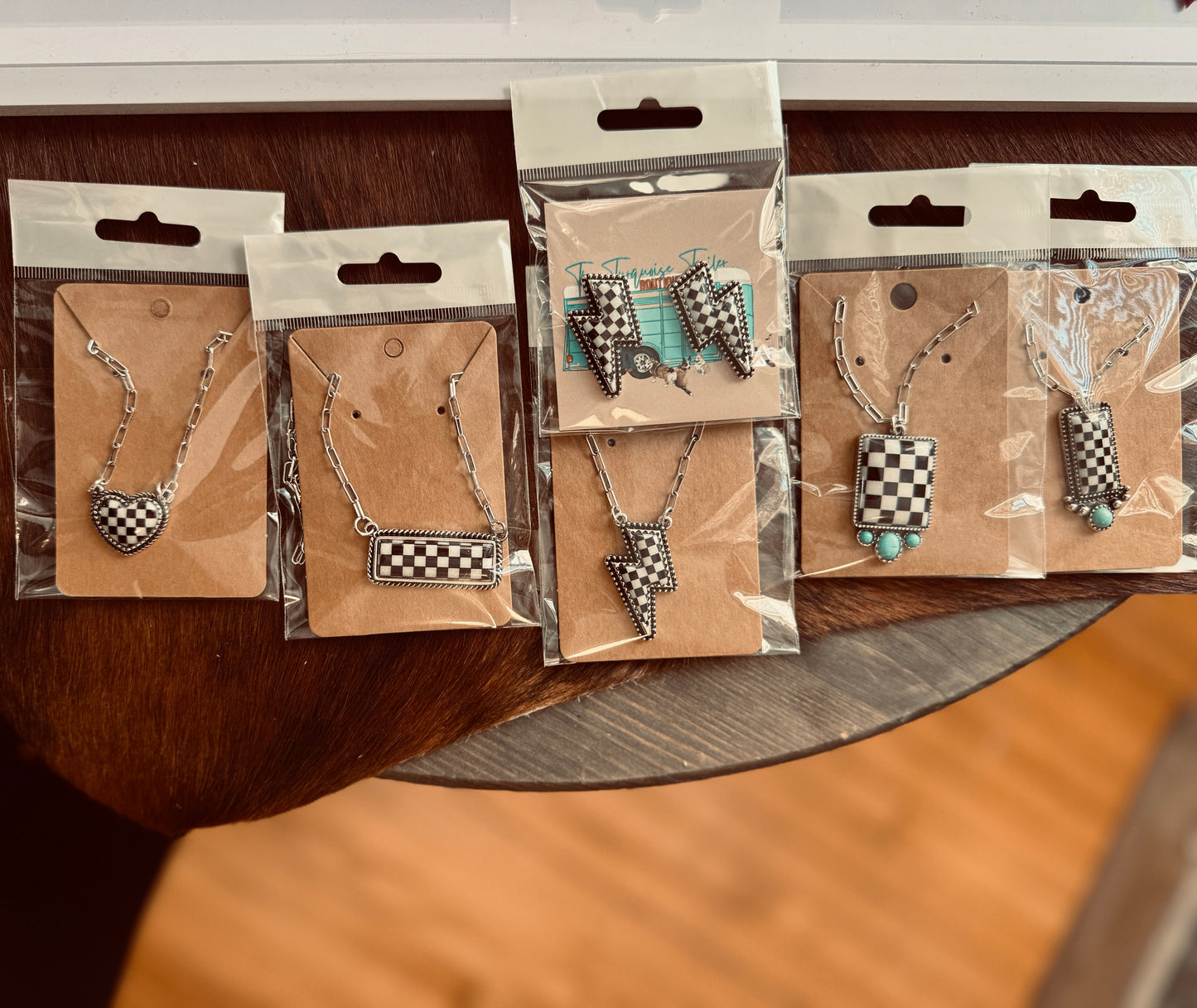 Checkered Flag Jewelry Family