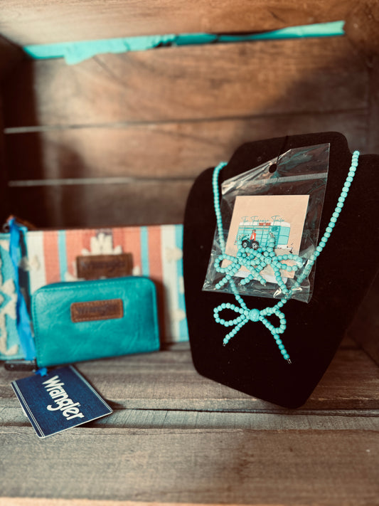 Turquoise Bow Jewelry Family