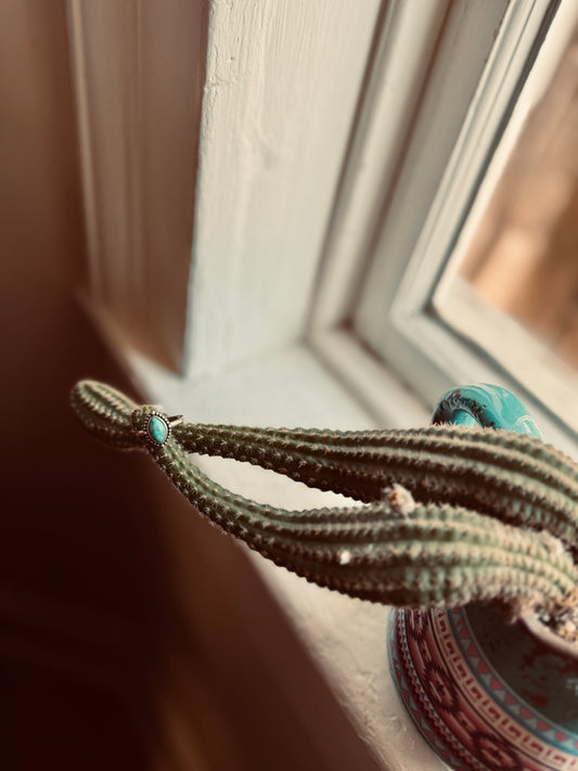 Turquoise Cat Eye Ring