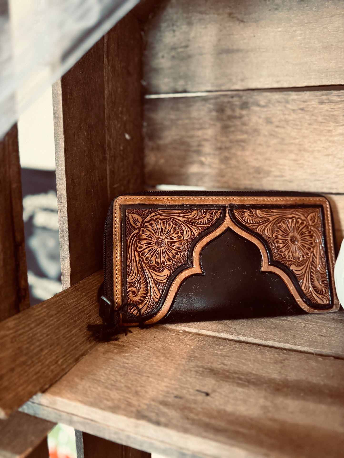 Crimson Square Wallet