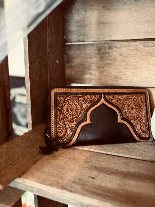 Crimson Square Wallet