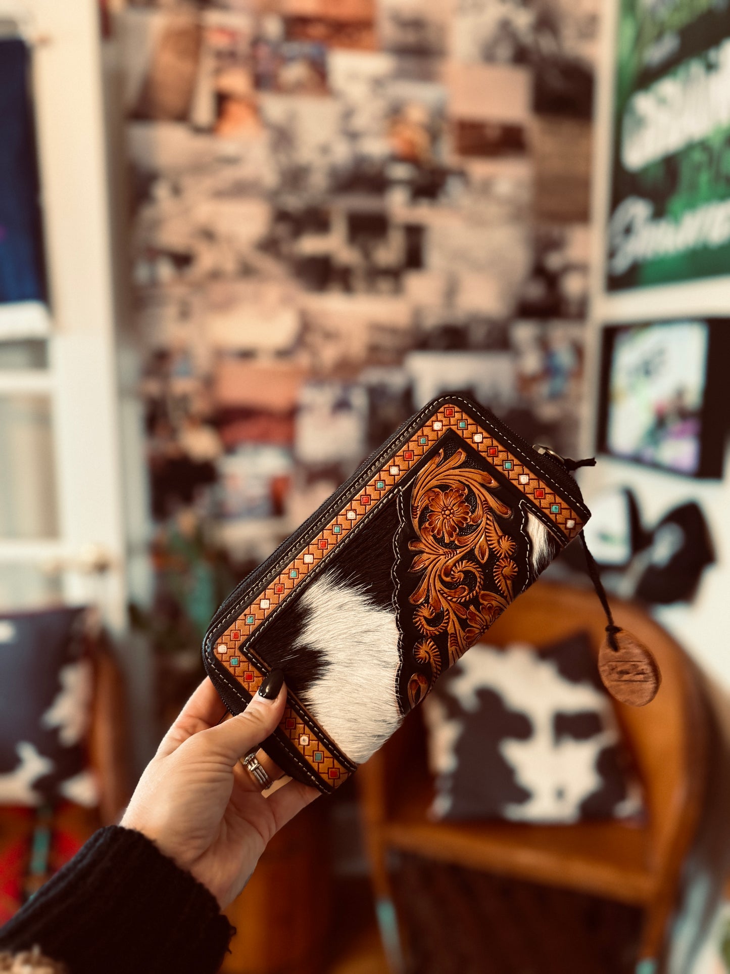Dorado Hand-tooled Wallet