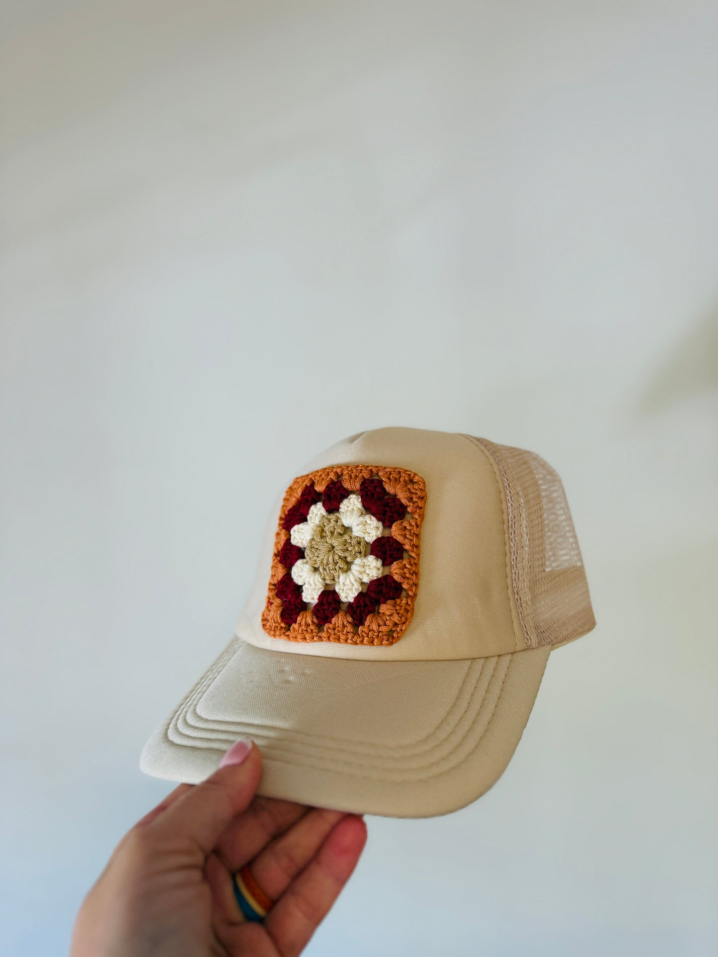 Crochet Patch Trucker Hats