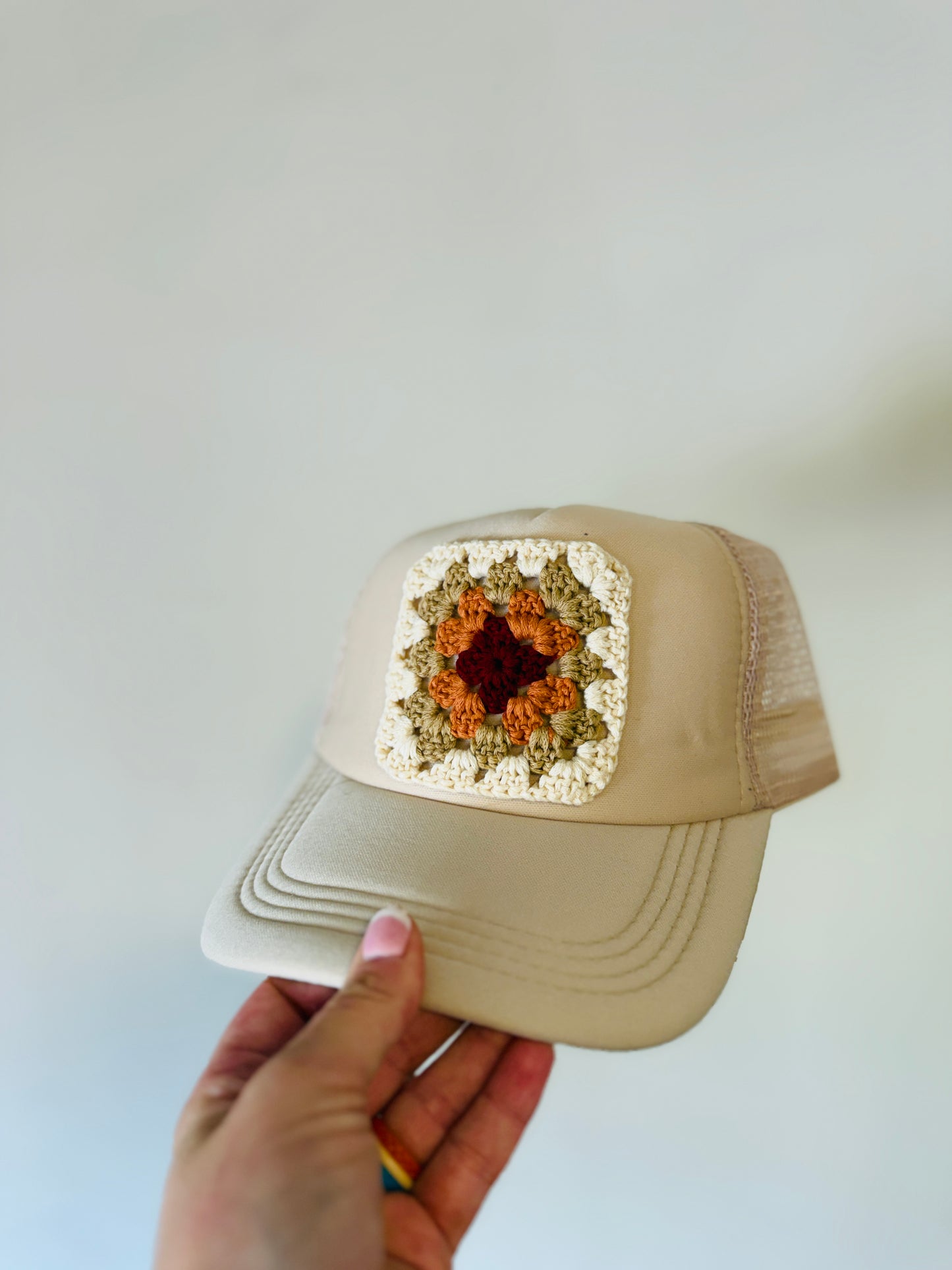 Crochet Patch Trucker Hats