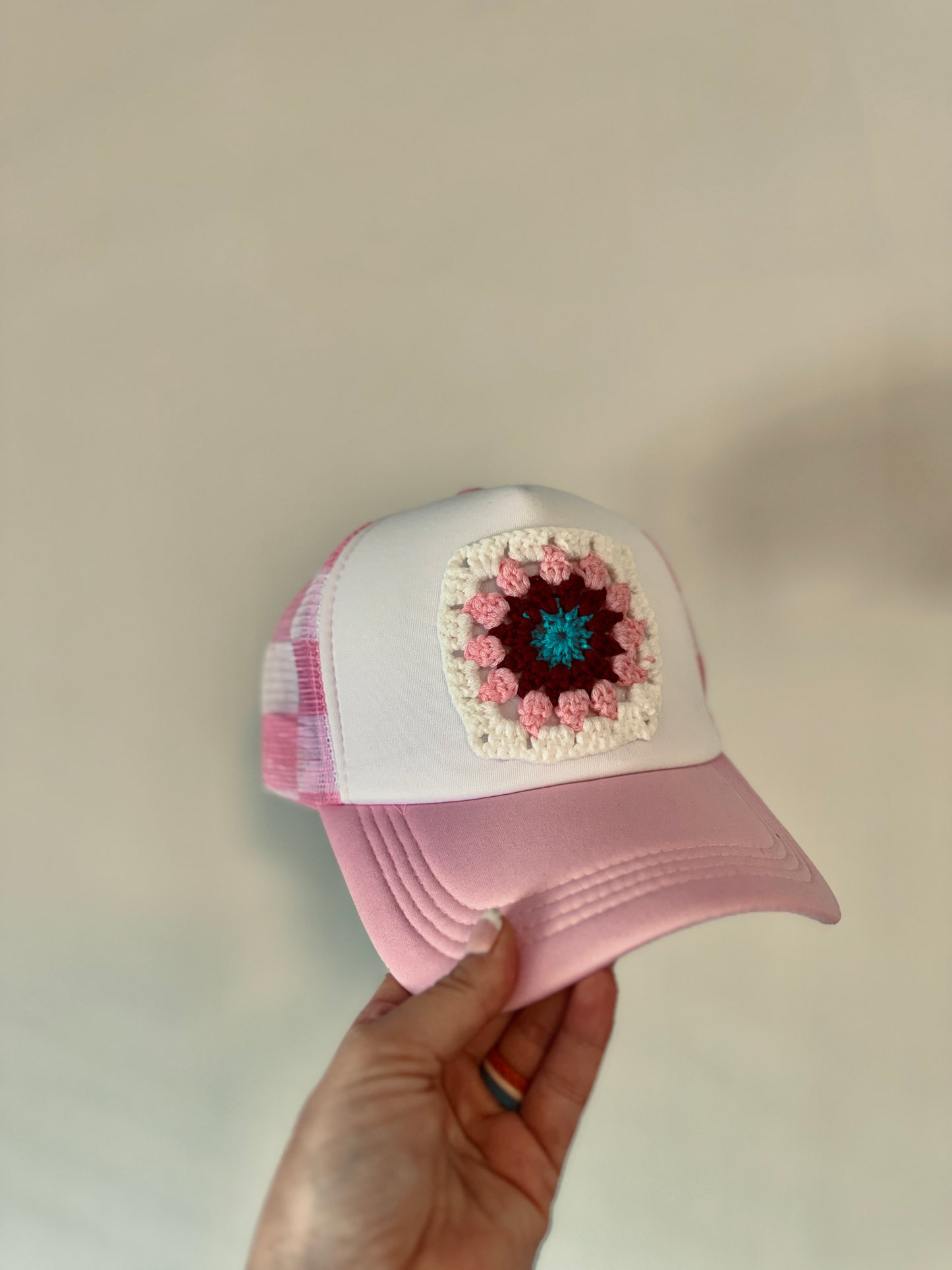 Crochet Patch Trucker Hats