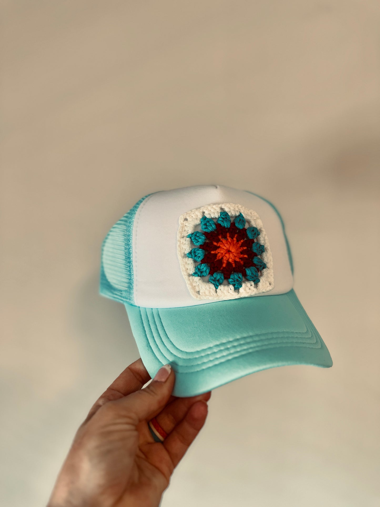 Crochet Patch Trucker Hats