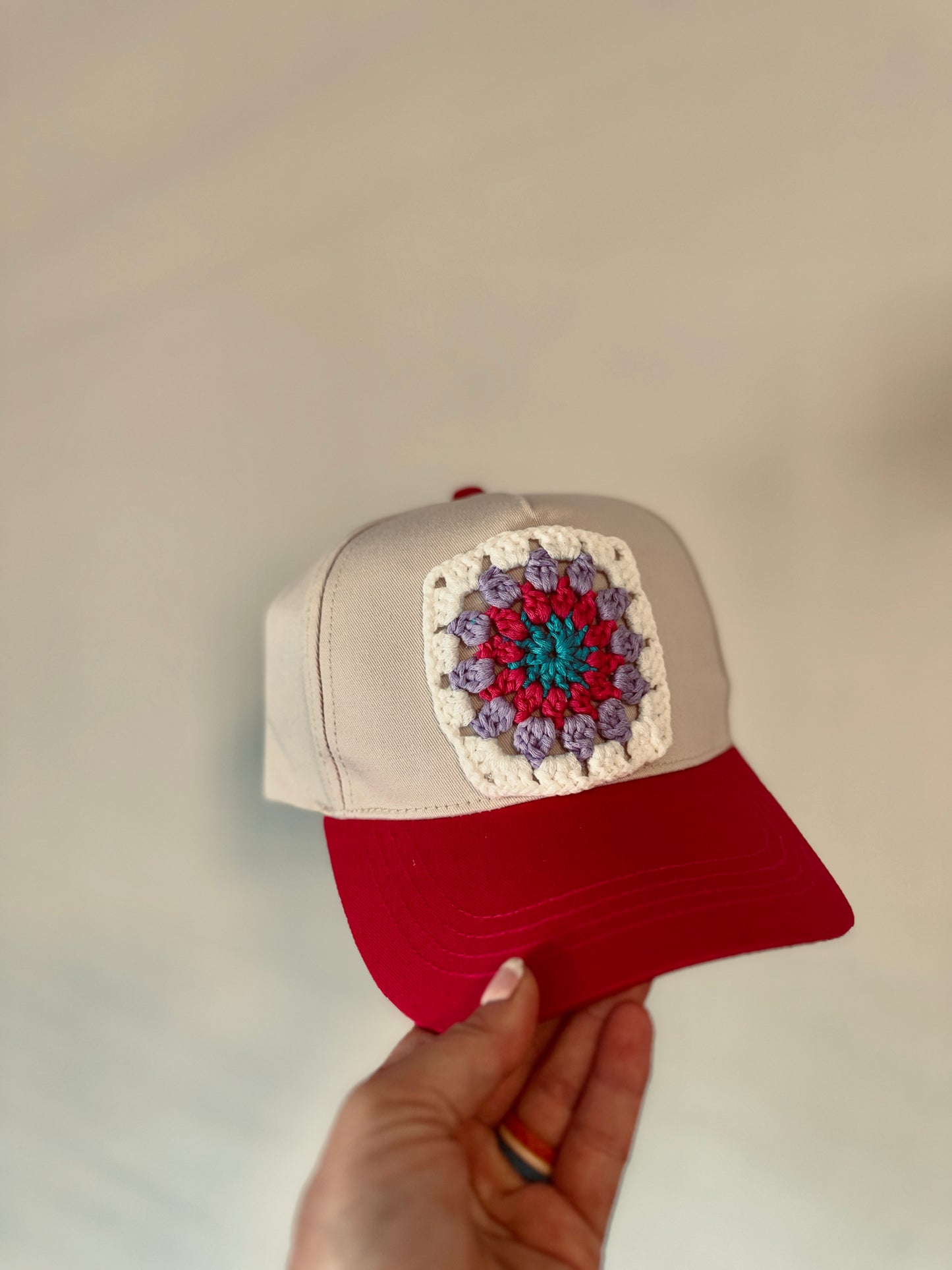 Crochet Patch Trucker Hats