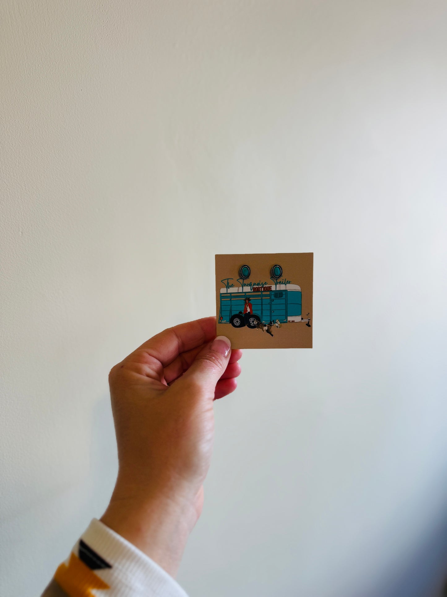 Turquoise Western Studs