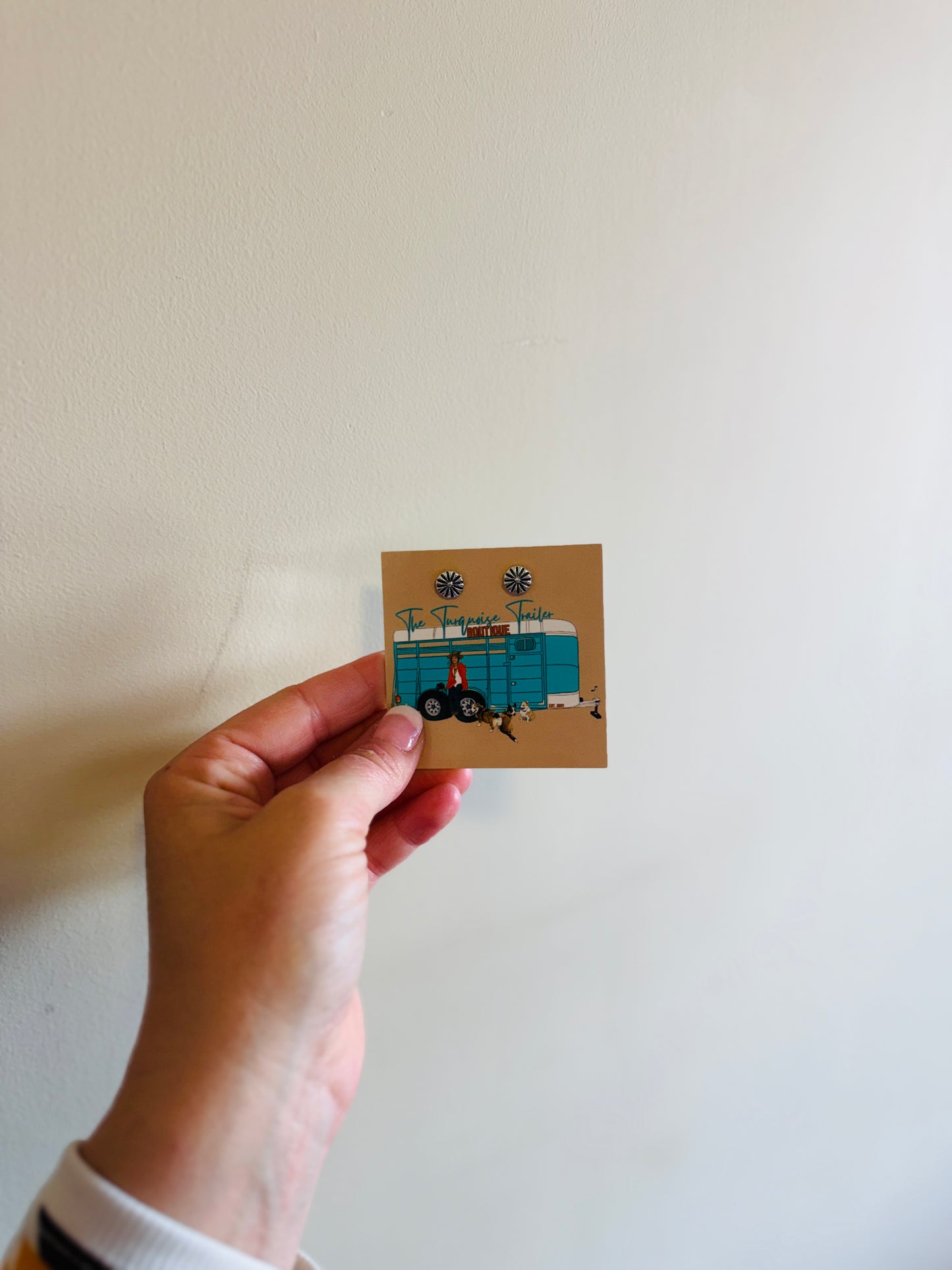 Turquoise Western Studs