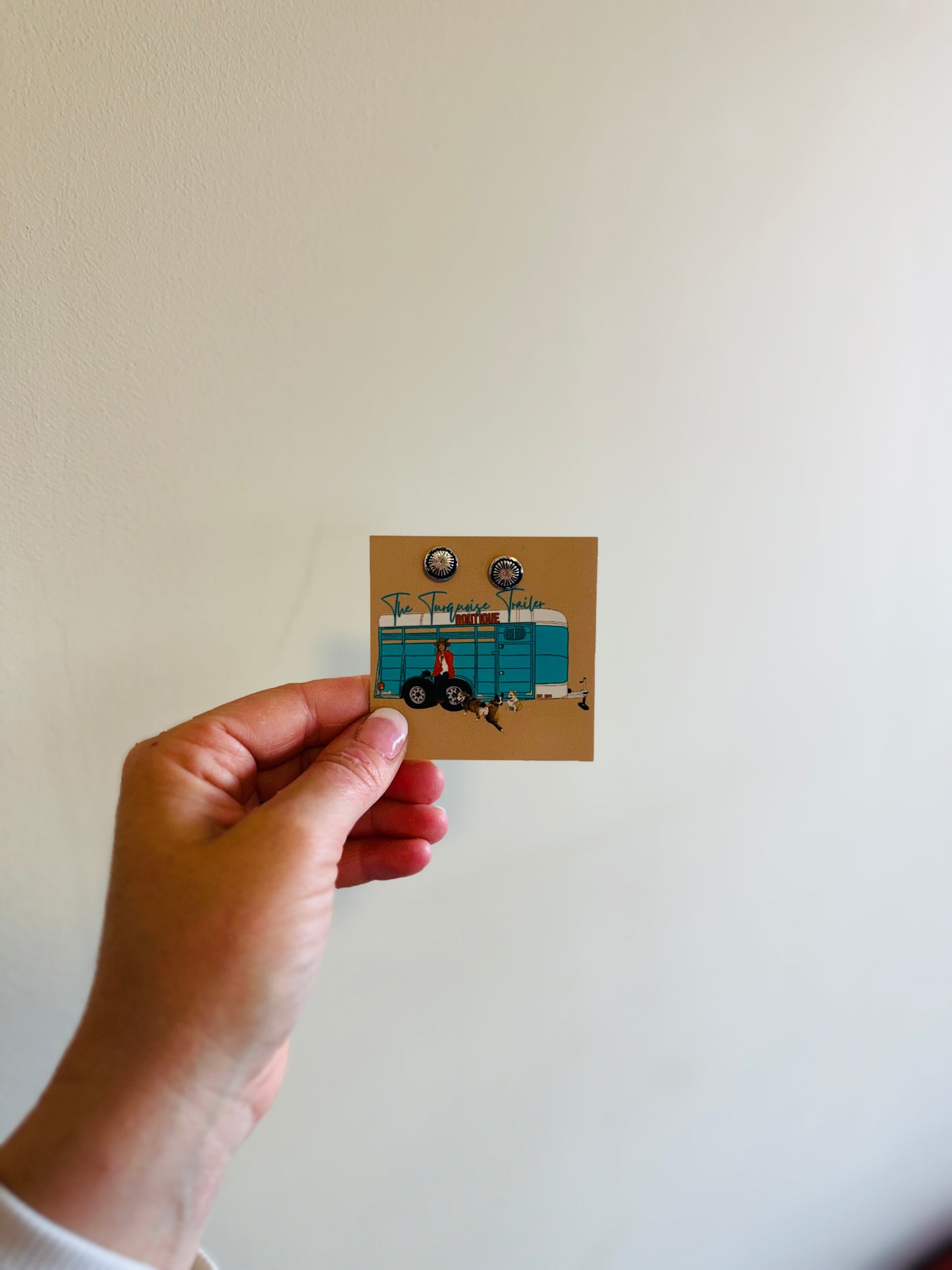 Turquoise Western Studs