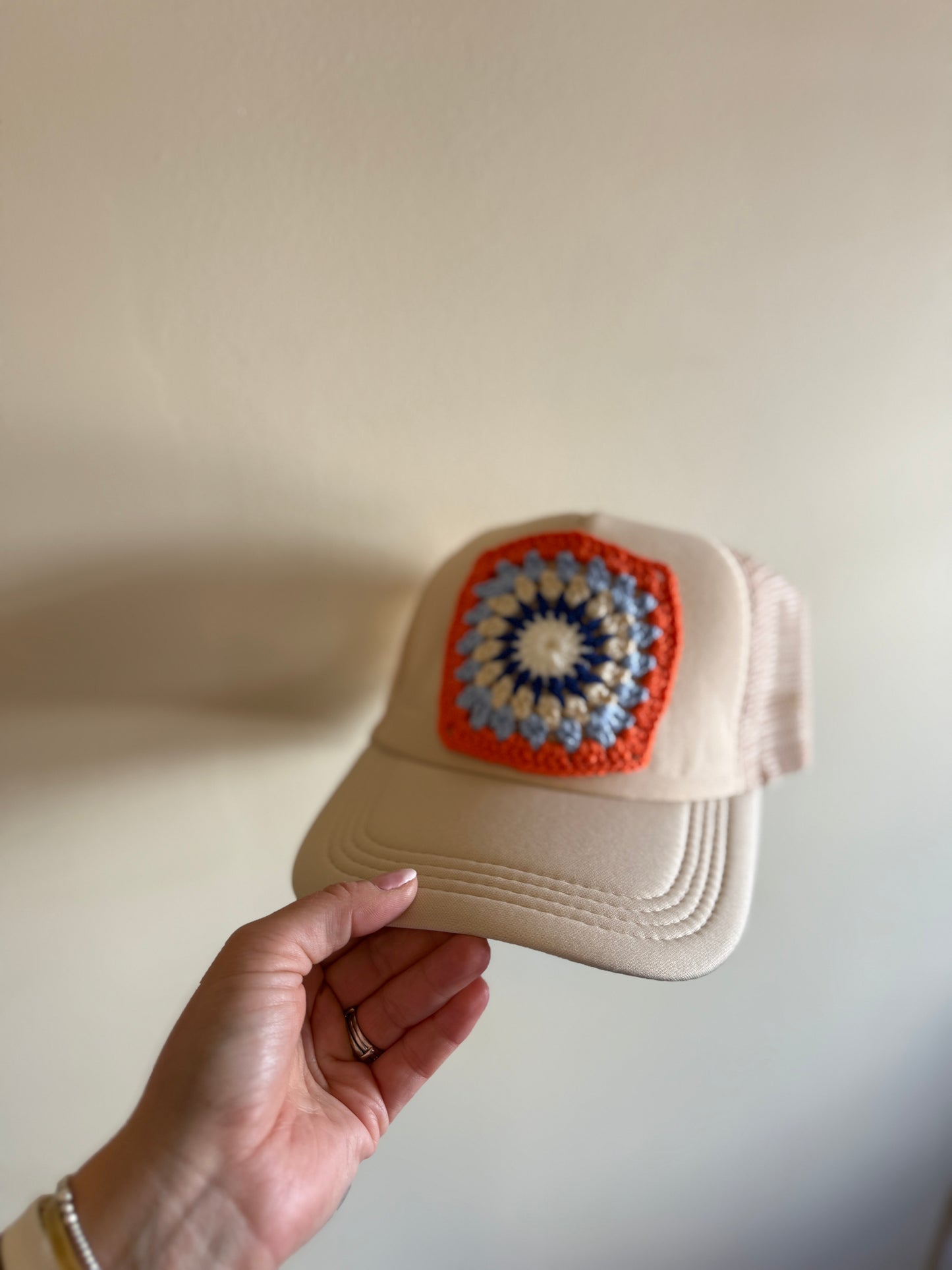 Crochet Patch Trucker Hats