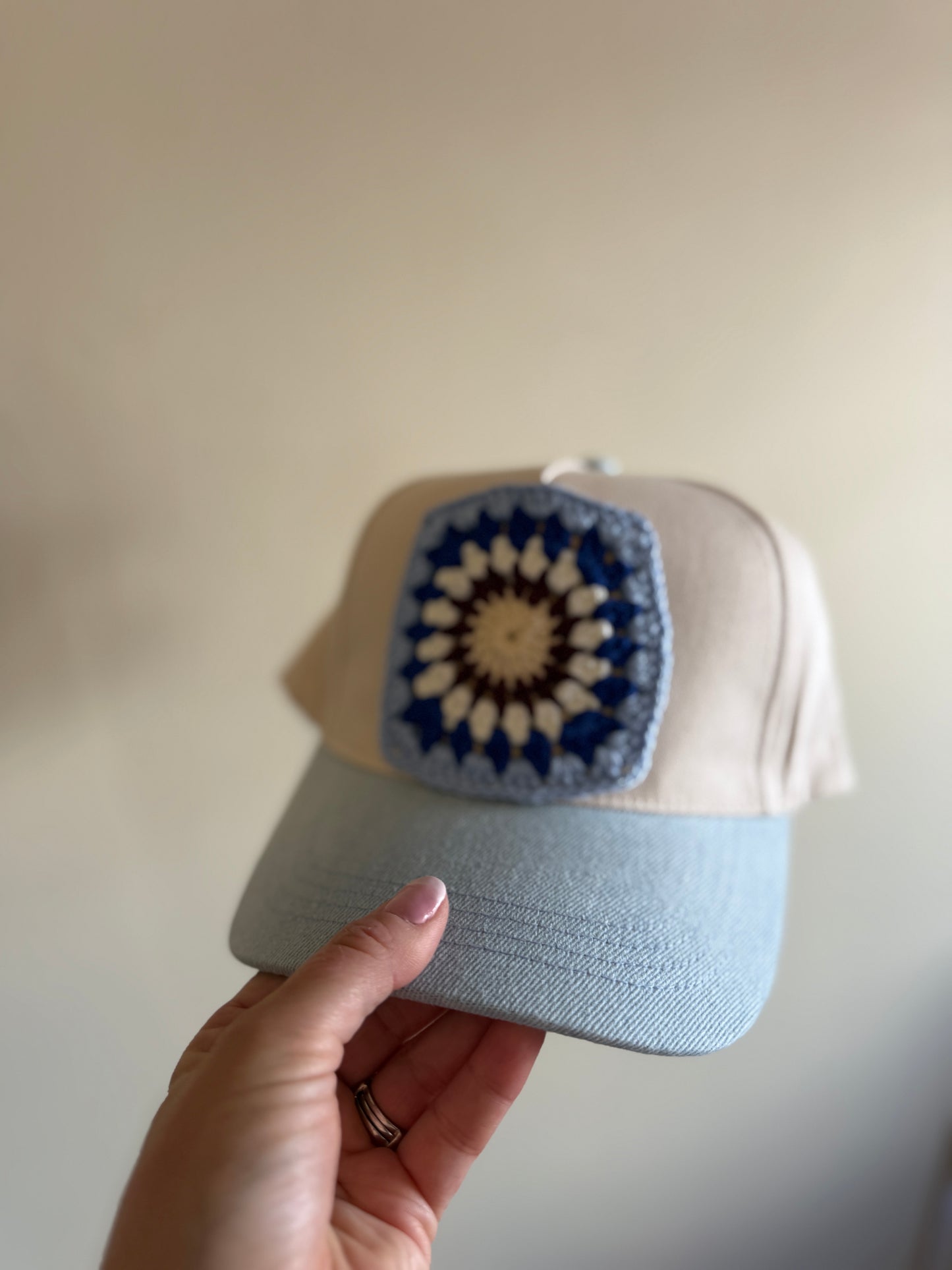 Crochet Patch Trucker Hats