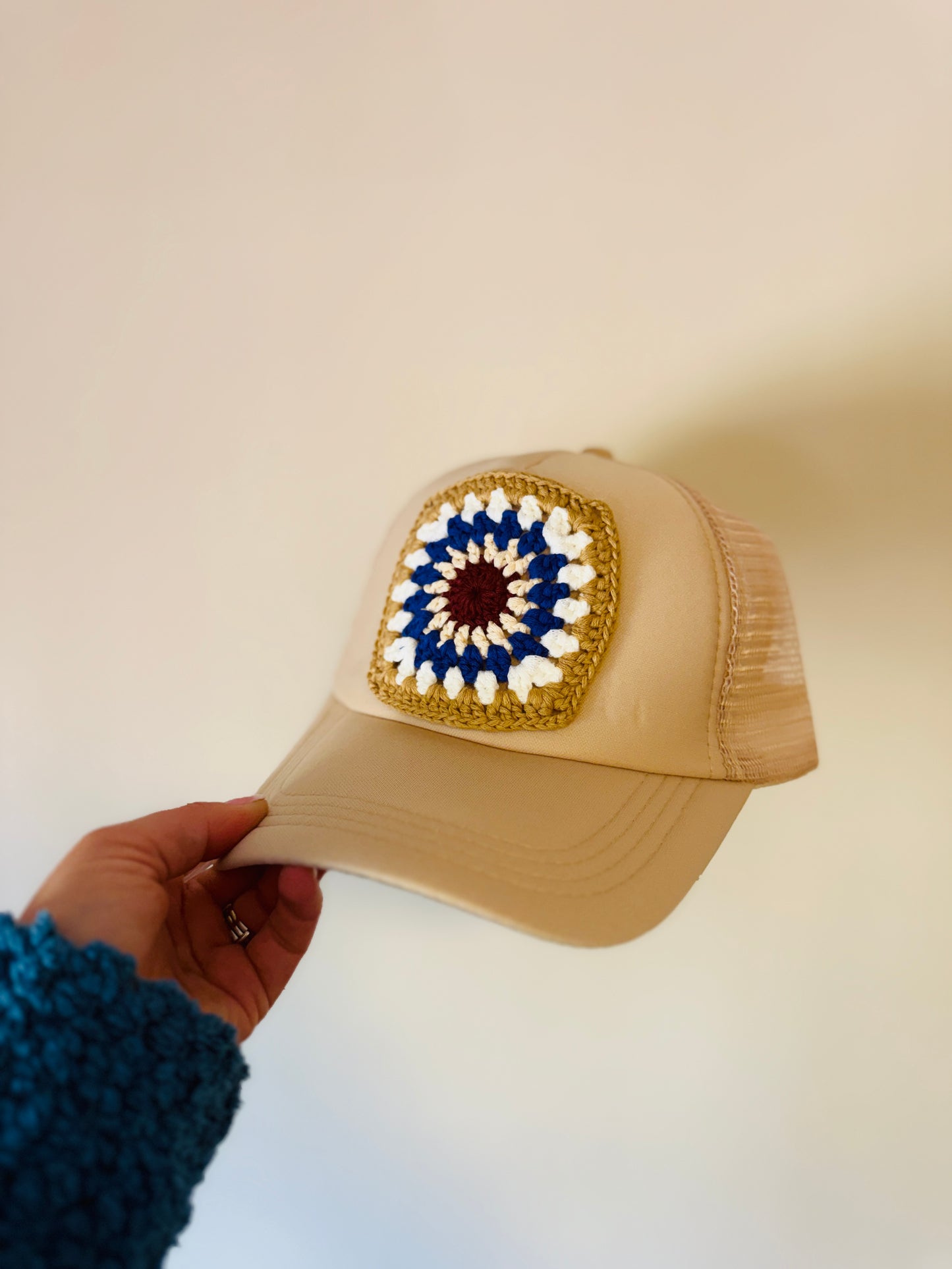 Crochet Patch Trucker Hats