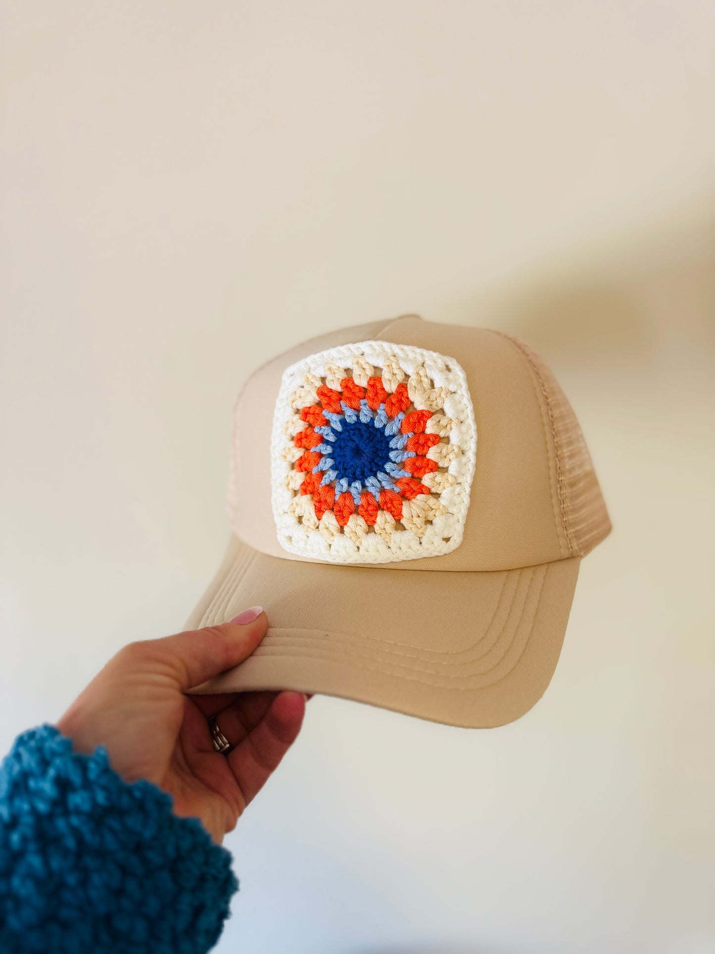 Crochet Patch Trucker Hats