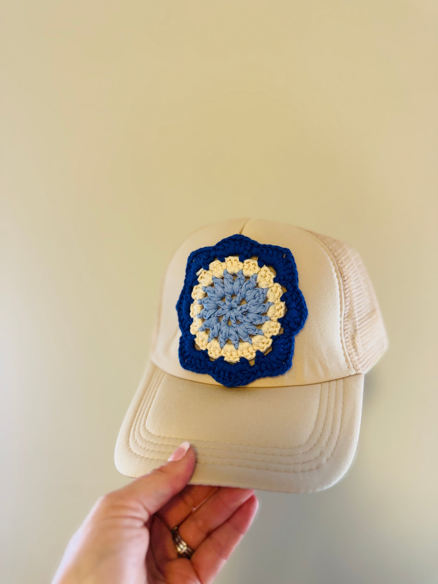 Crochet Patch Trucker Hats