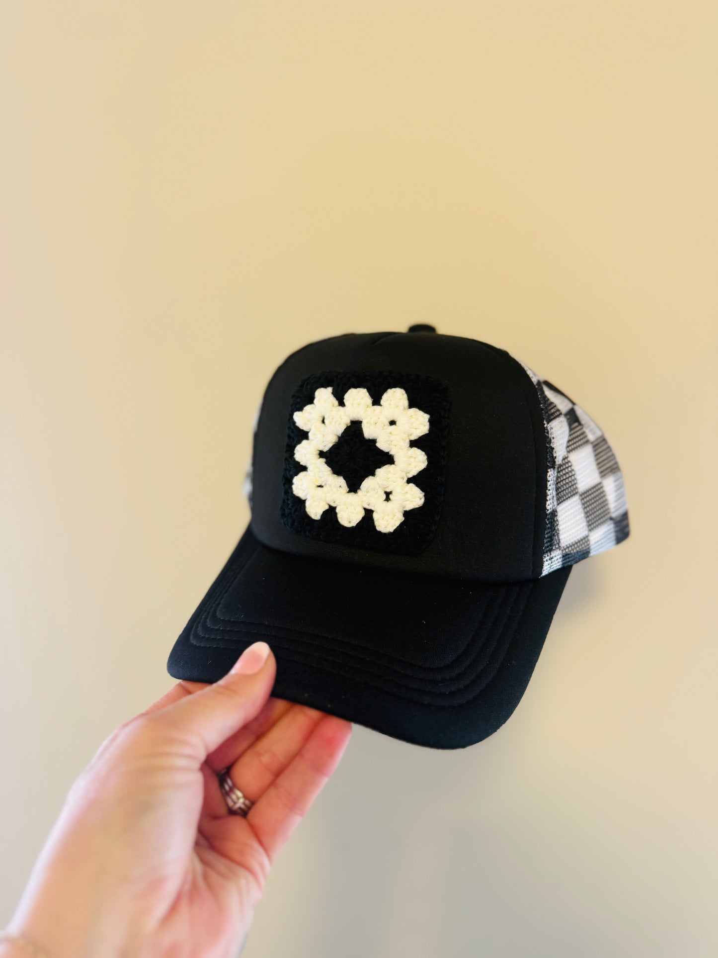 Crochet Patch Trucker Hats