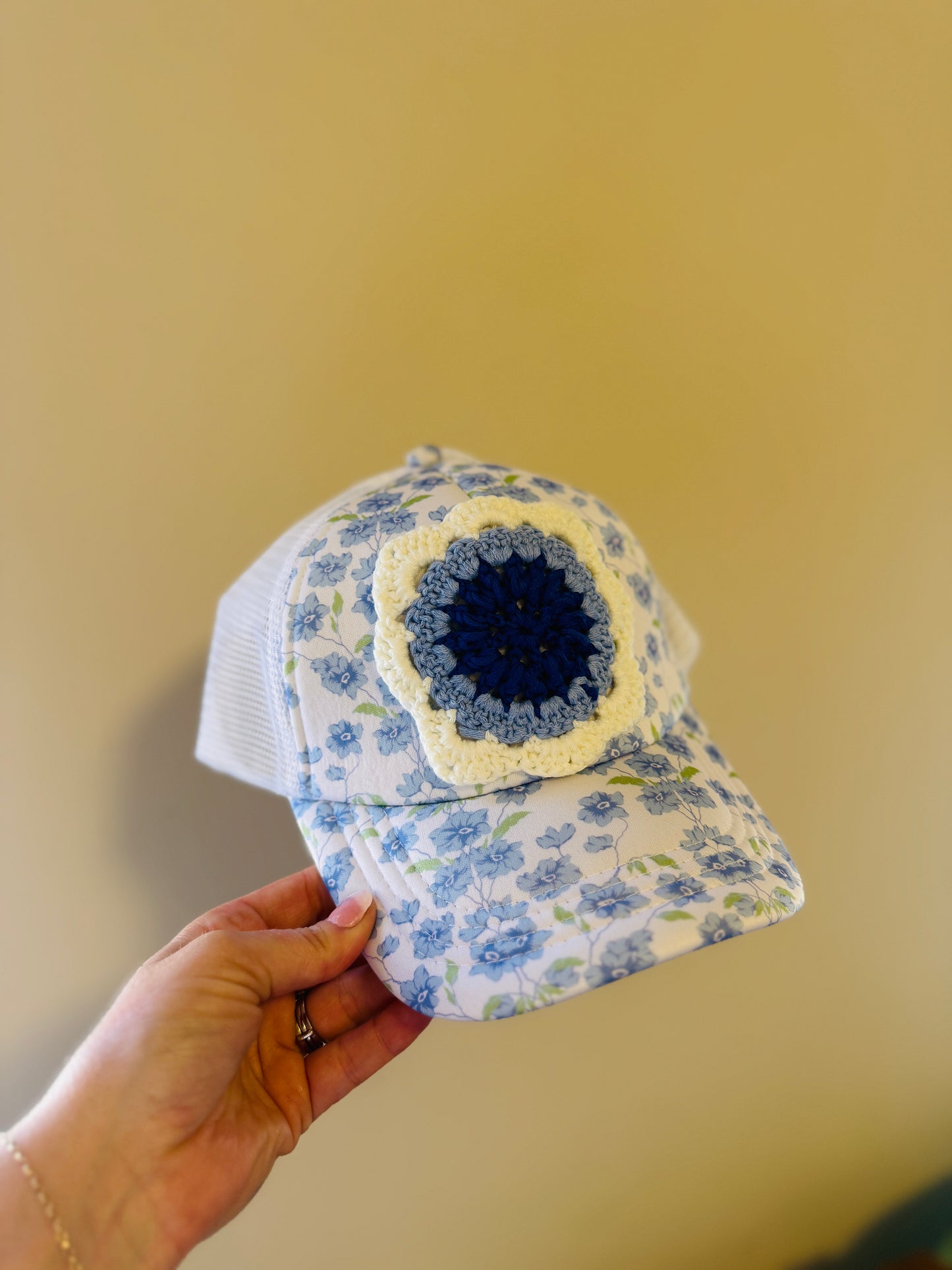 Crochet Patch Trucker Hats