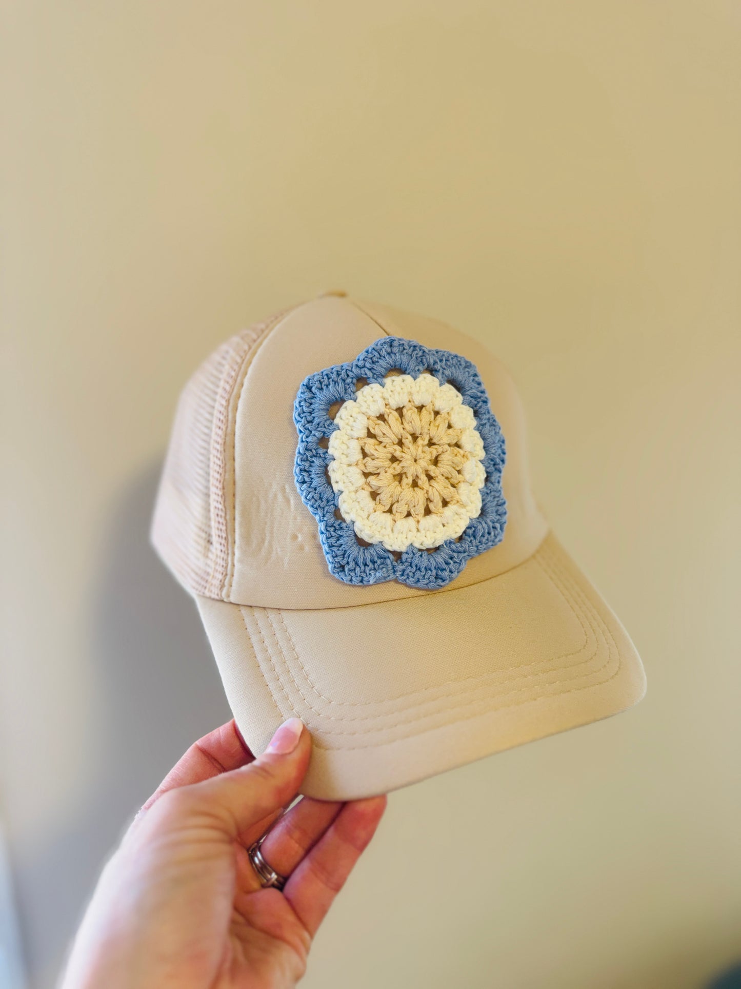 Crochet Patch Trucker Hats