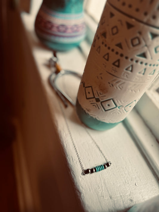Turquoise Trailer Exclusive Bar Necklaces