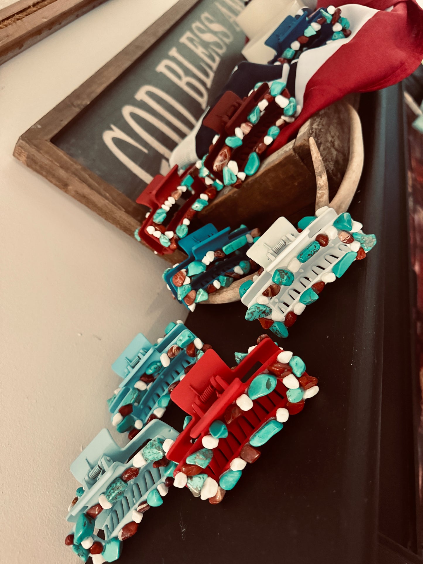 All American Cowgirl Claw Clips