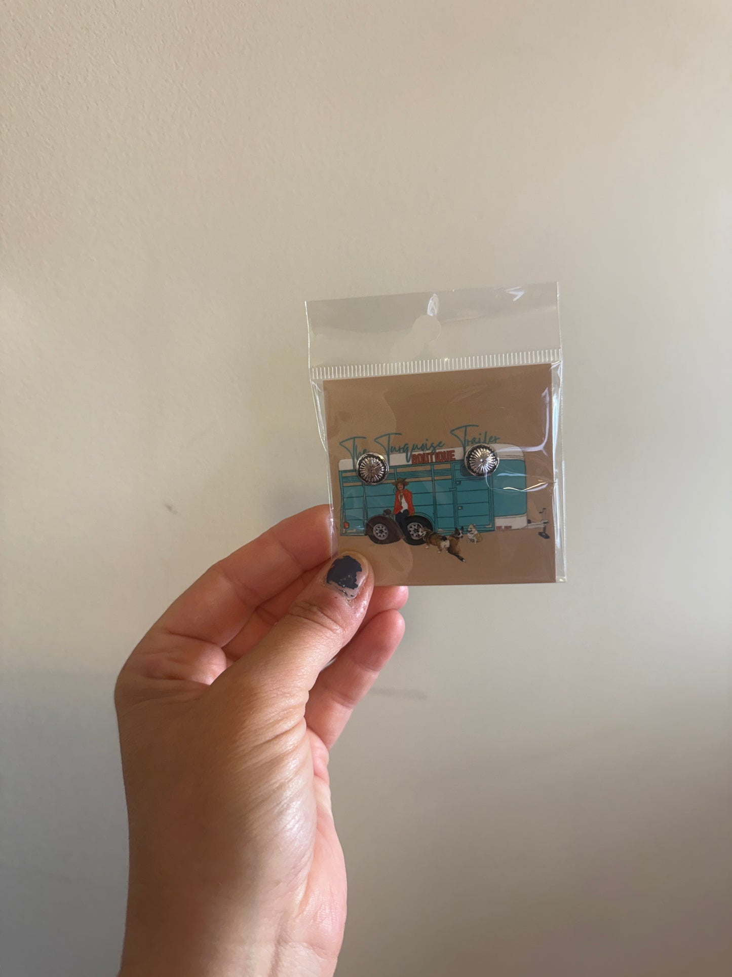 Turquoise Western Studs