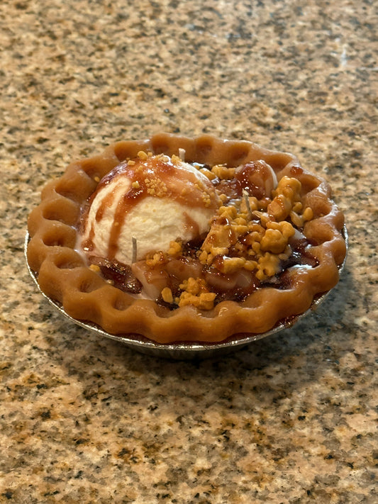 Apple Cobbler Pie Candle