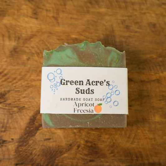 Apricot Freesia Goat Milk Soap