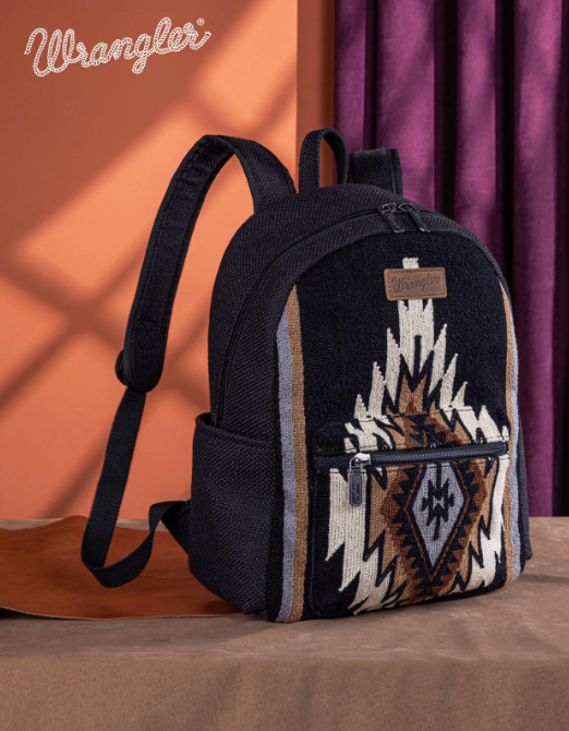Wrangler Black Aztec Handbag Family