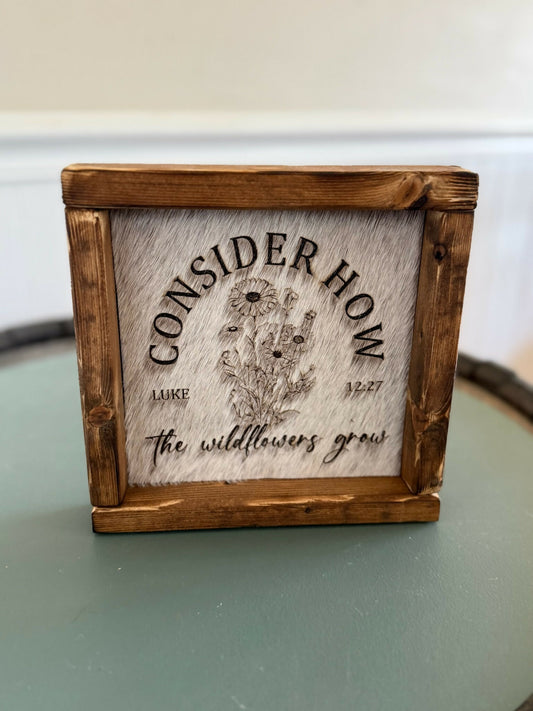 Consider the Wildflowers