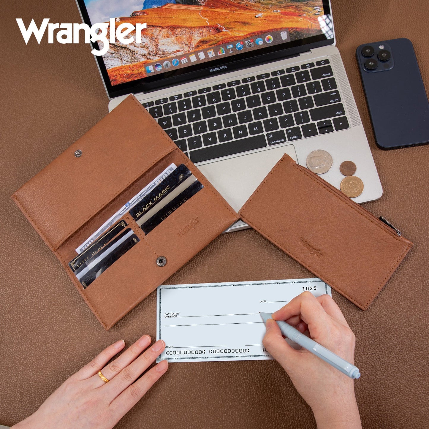 Wrangler Embossed Wallet