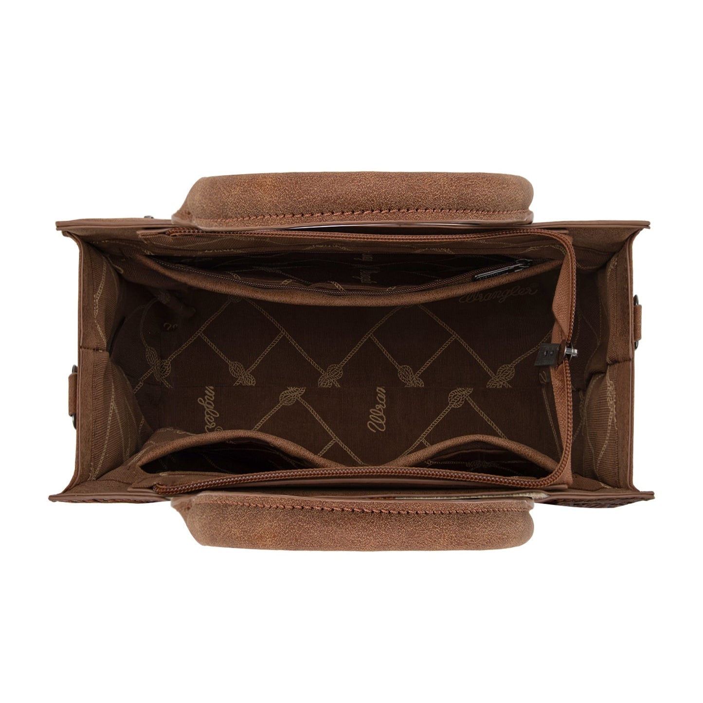 Wrangler Aztec Boho Handbag - BROWN