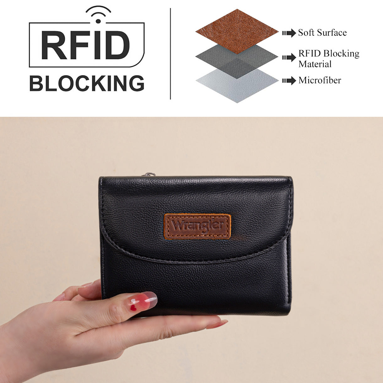 Wrangler Tri-Fold Wallet
