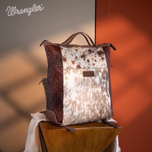 Cowhide Leather Tooled Handbag Family