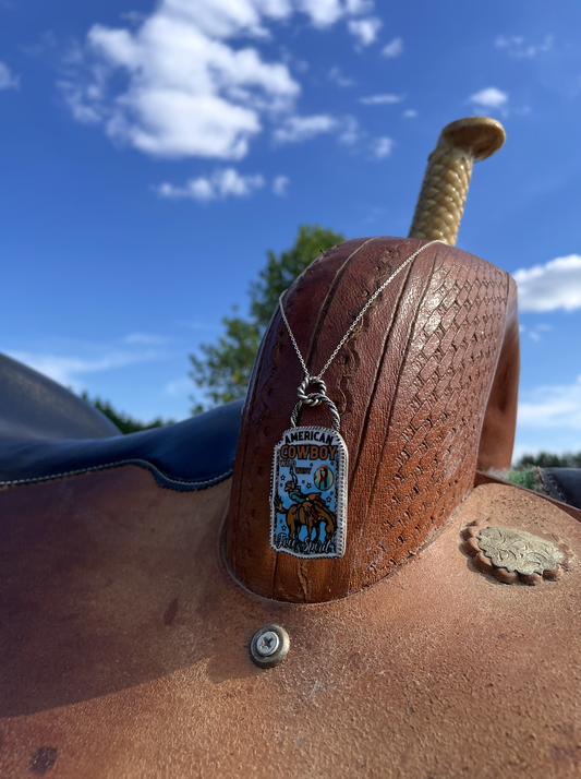 Cowboy rodeo necklace