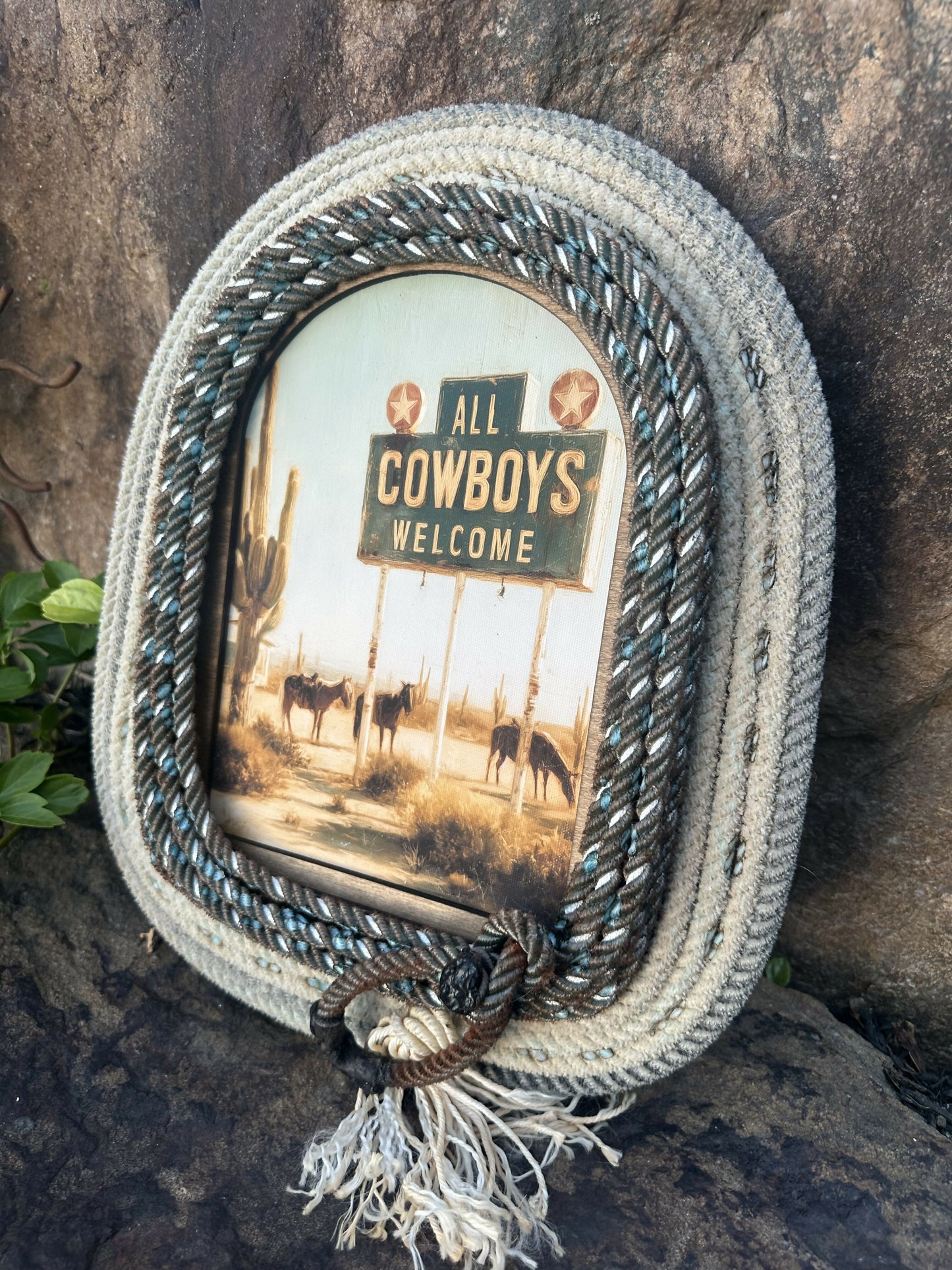 Large All Cowboys Welcome