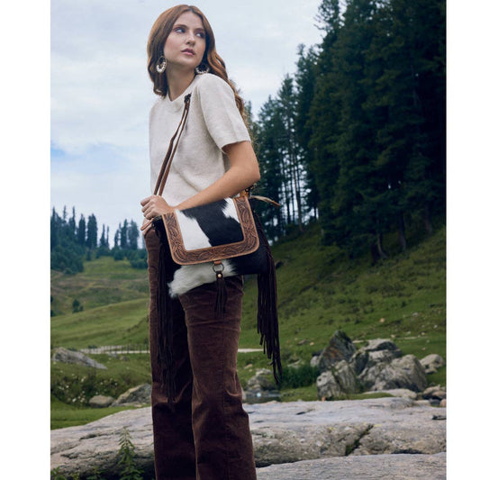 Alina Fringe Handbag